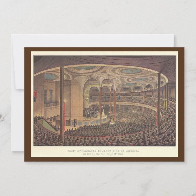 Vintag Music, Jenny Lind, Sängerin der Schwedische (Vorderseite)