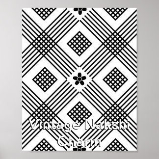 Vintag Nakshi Charm Poster