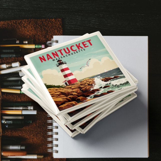 Vintag Nantucket Massachusetts Magnet (Von Creator hochgeladen)