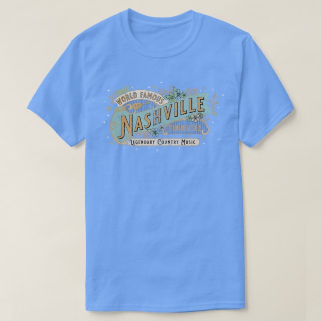 Vintag Nashville Rough T-Shirt (Design vorne)