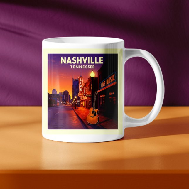 Vintag Nashville Tennessee Kaffeetasse (Von Creator hochgeladen)
