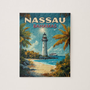 Vintag Nassau Bahamas Puzzle