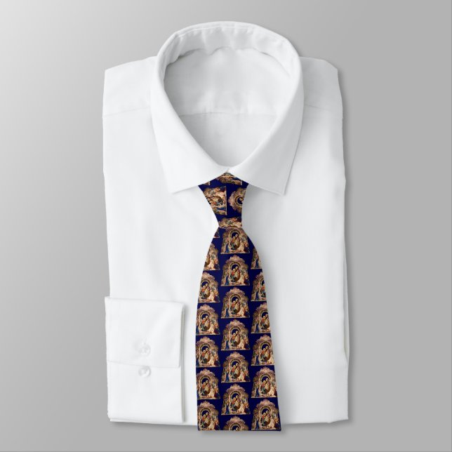 Vintag Nativity Neck Tie Krawatte (Gebunden)