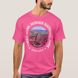 Vintag Nature North York Moors Nationalpark Hiki T-Shirt