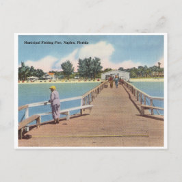 Vintag Neapel, Florida Postkarte