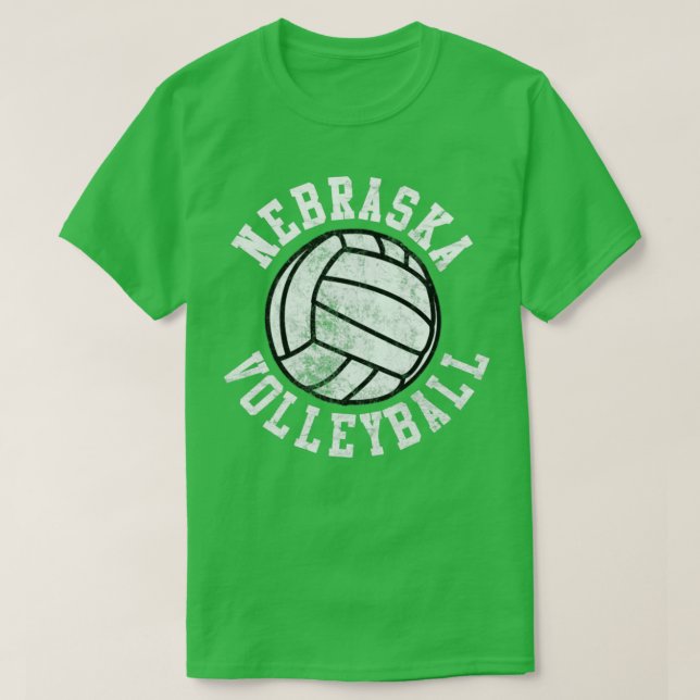 Vintag Nebraska Volleyball T-Shirt (Design vorne)