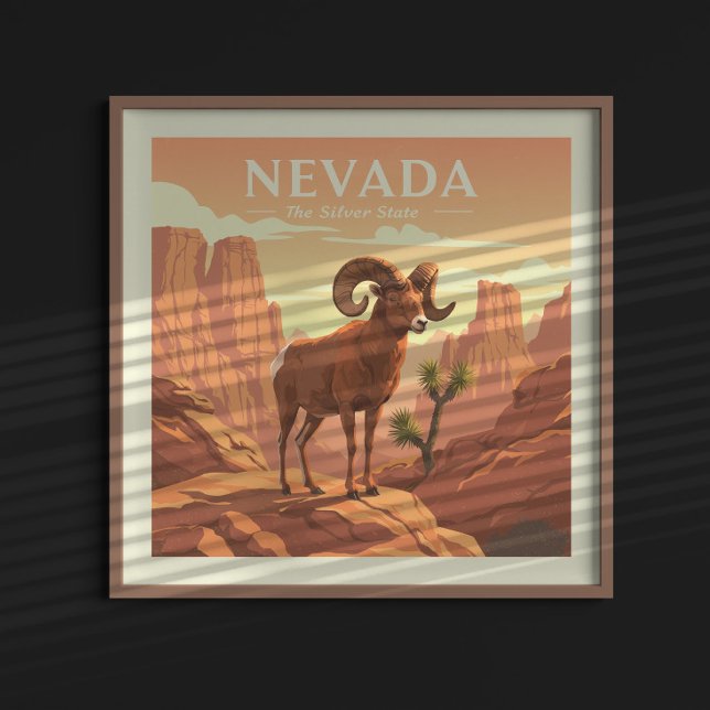 Vintag Nevada Poster (Von Creator hochgeladen)