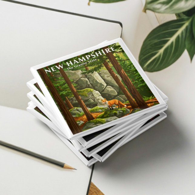 Vintag New Hampshire Magnet (Von Creator hochgeladen)