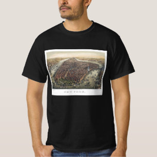 Vintag New York City, Manhattan, Brooklyn Bridge T-Shirt