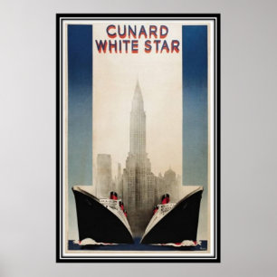 Vintag New York City, USA - Poster