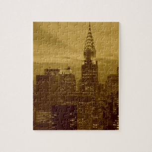 Vintag New York Manhattan Puzzle
