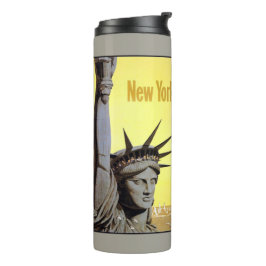 Vintag New York USA tumbler Thermosbecher