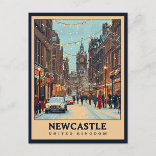 Vintag Newcastle Postkarte