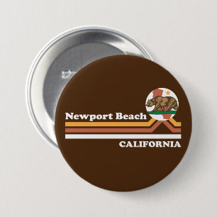 Vintag Newport Beach California Button