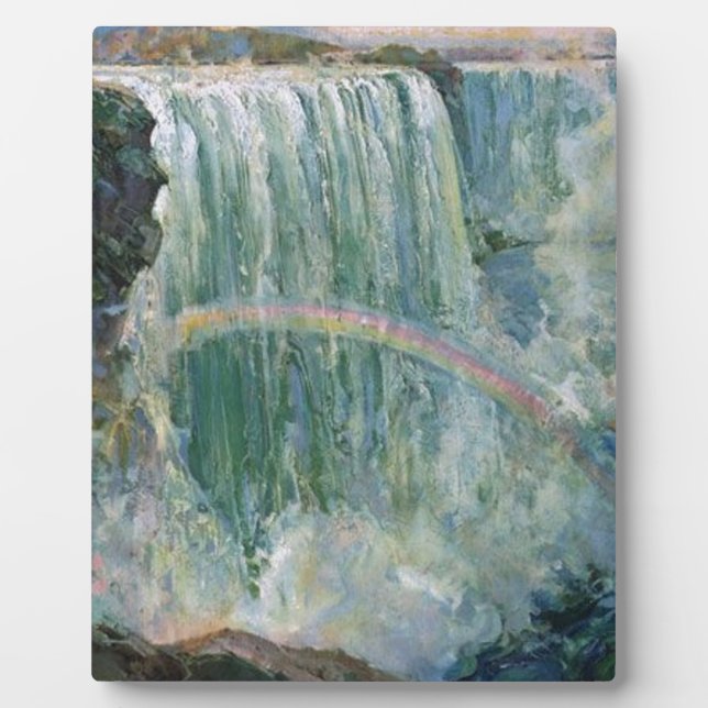 Vintag Niagara Falls Fotoplatte (Vorderseite)