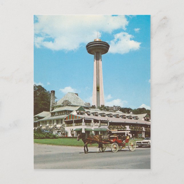 Vintag Niagara Falls Kanada Postkarte (Vorderseite)