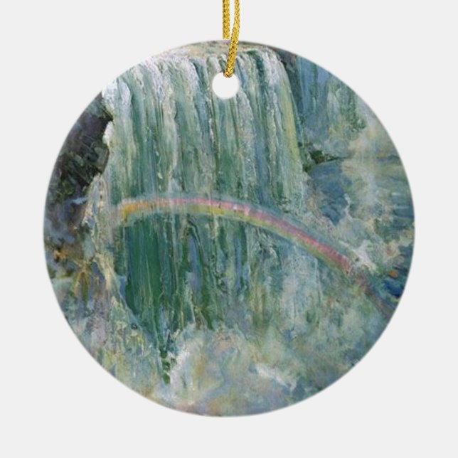 Vintag Niagara Falls Keramikornament (Vorne)