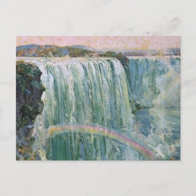 Vintag Niagara Falls Postkarte (Vorderseite)
