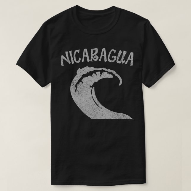 Vintag Nicaragua Surf T-Shirt (Design vorne)