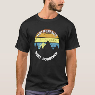 Vintag nicht perfekt gerade verzeiht Christlich ka T-Shirt