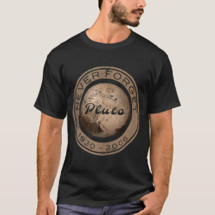 Vintag, nie vergessen Pluto Planet Space Nerd T-Shirt