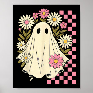 Vintag Nk Blume Ghost Groovy Halloween Soky Gir Poster