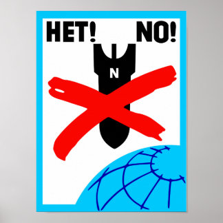 Vintag No sowjetische Nukes Poster