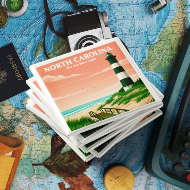 Vintag North Carolina Magnet (Von Creator hochgeladen)