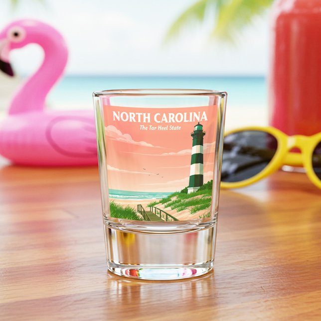Vintag North Carolina Schnapsglas (Von Creator hochgeladen)