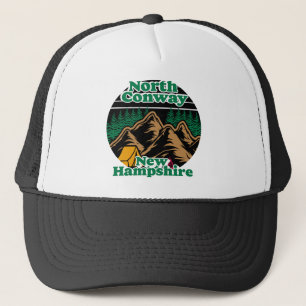 Vintag North Conway New Hampshire Truckerkappe