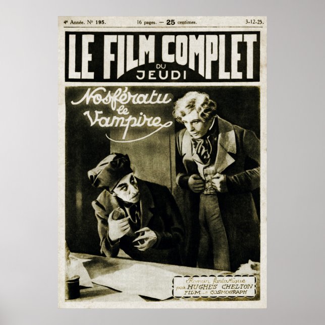 Vintag Nosferatu Cover Poster (Vorne)