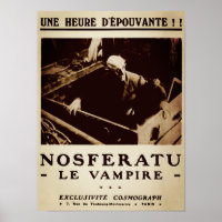 Vintag Nosferatu French Magazine Ad