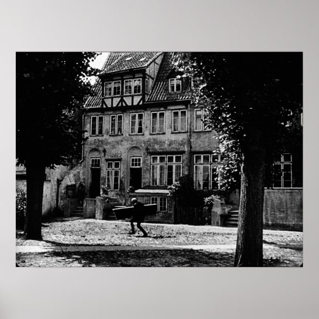 Vintag Nosferatu Movie Still Poster (Vorne)