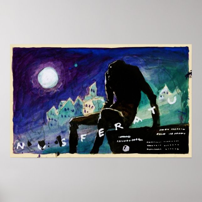 Vintag Nosferatu Poster (Vorne)