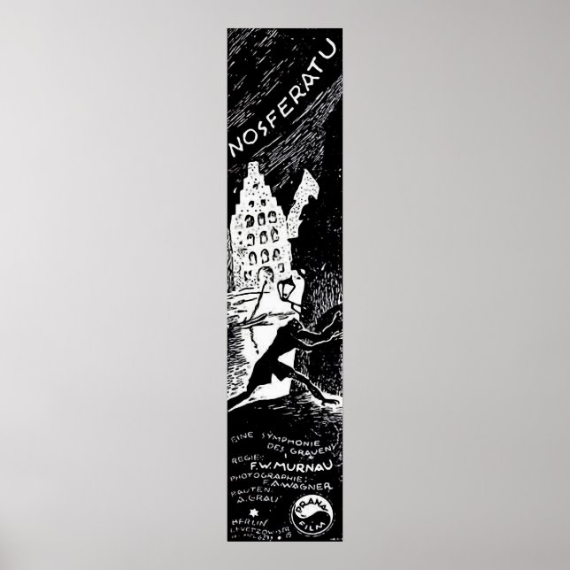 Vintag Nosferatu Poster (Vorne)