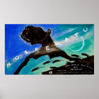 Vintag Nosferatu Watercolor
