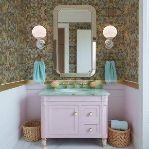 Vintag Nostalgische Chintzy Floral & Quirky Print Tapete