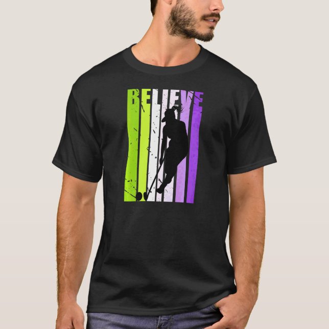 Vintag Not leidender Feldhockey-Spieler Geburtstag T-Shirt (Vorderseite)