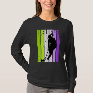 Vintag Not leidender Feldhockey-Spieler Geburtstag T-Shirt