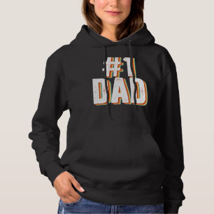 Vintag Nummer eins stolzer Vater Vatertag vom Sohn Hoodie