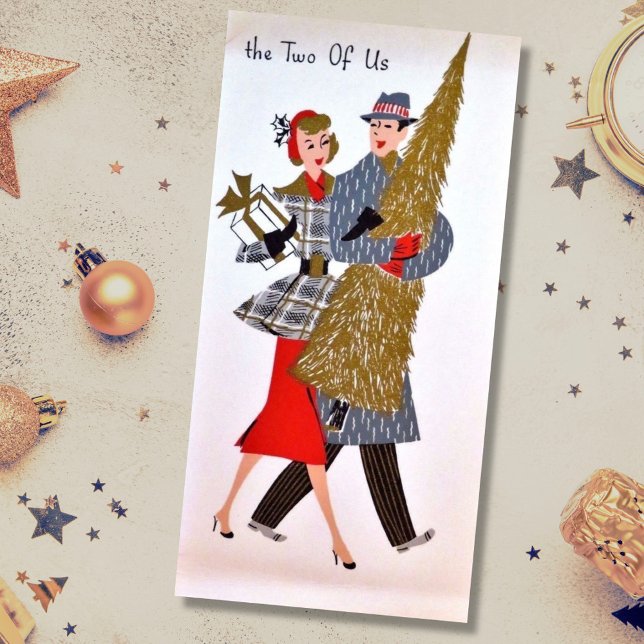 Vintag nur die zwei von uns Weihnachten (Von Creator hochgeladen)