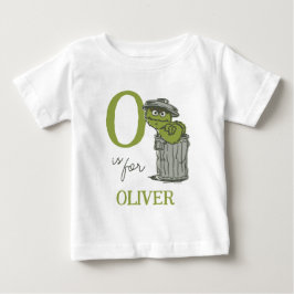 Vintag - O ist für Oscar | Name hinzufügen Baby T-shirt