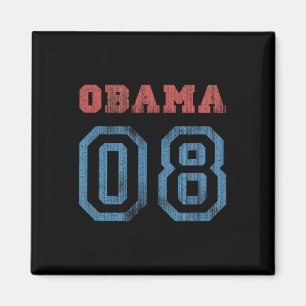 Vintag Obama 08 Magnet