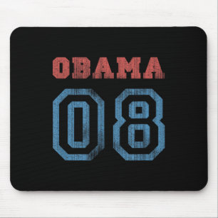 Vintag Obama 08 Mousepad