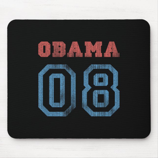 Vintag Obama 08 Mousepad (Vorne)