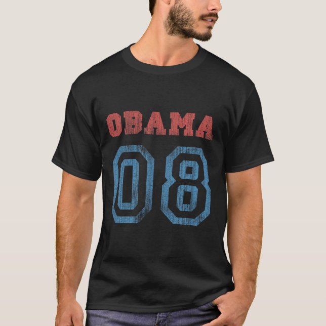 Vintag Obama 08 T-Shirt (Vorderseite)