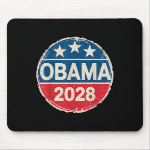 Vintag Obama 2028 Funny Political Patriotic Elect Mousepad