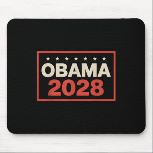 Vintag Obama 2028 Funny Political Patriotic Elect Mousepad