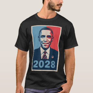 Vintag Obama 2028 Funny Political Patriotic Elect T-Shirt