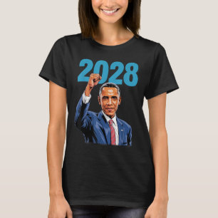 Vintag Obama 2028 Funny Political Patriotic Elect T-Shirt
